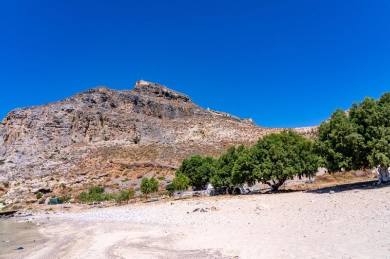 From Kissamos: Private Boat Cruise to Historic Pirate Island - Swimming and Snorkeling