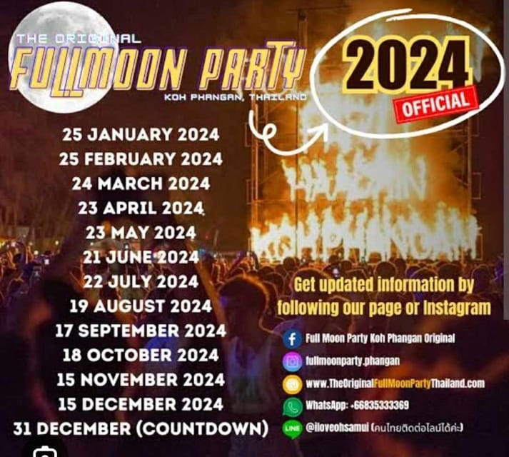 From Koh Samui: Koh Phangan Full Moon Roundtrip Transfer - Cost and Booking
