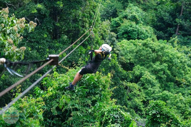 From Koh Samui: Tree Bridge Zipline and Café Experience - Getting to the Zipline Site