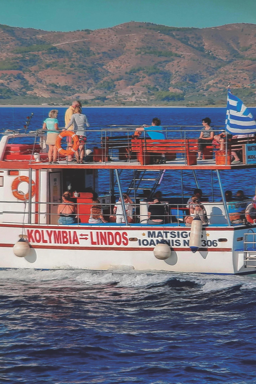 From Kolympia: Boat Trip to Lindos With 2 Swim Stops - Important Information