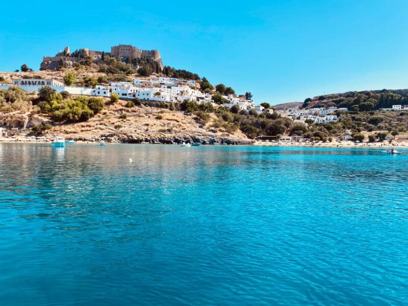 From Kolympia: Boat Trip to Lindos With 2 Swim Stops - Accessibility and Customer Rating