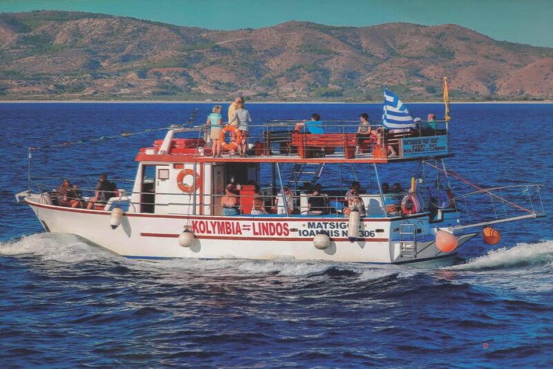 From Kolympia: Boat Trip to Lindos With 2 Swim Stops - Explore Lindos Village and Acropolis
