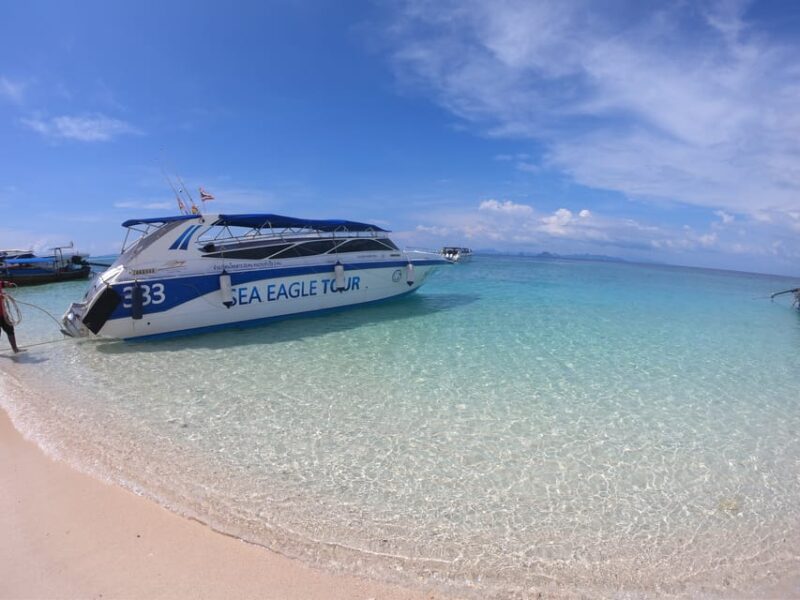From Krabi: Phi Phi Islands Speedboat Day Tour - Itinerary Overview