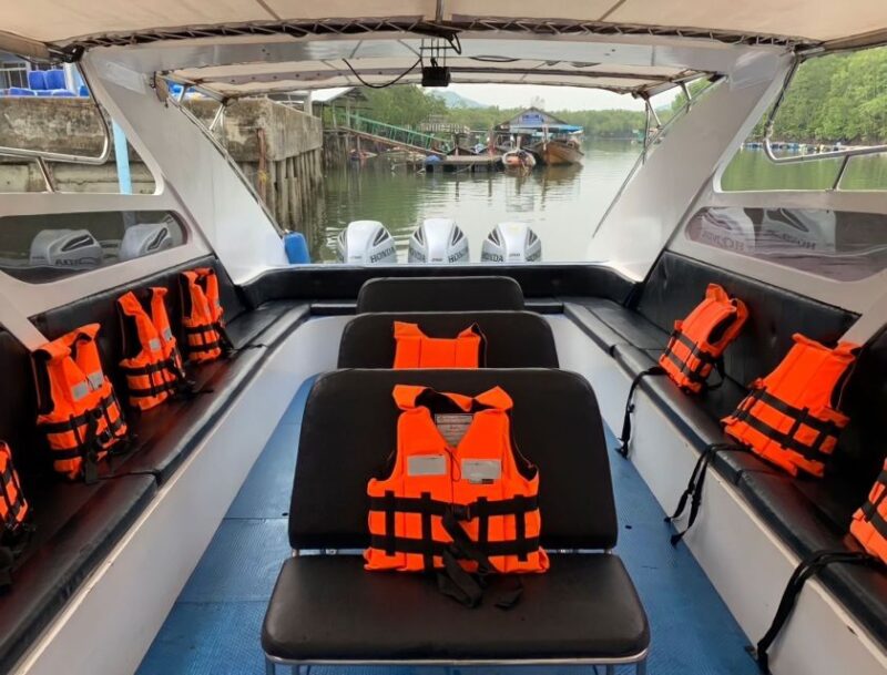 From Krabi: Speedboat Transfer to Ko Yao Yai or Koh Yao Noi - Transfer Details