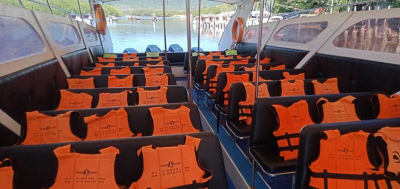 From Krabi: Speedboat Transfer to Ko Yao Yai or Koh Yao Noi - Included Services