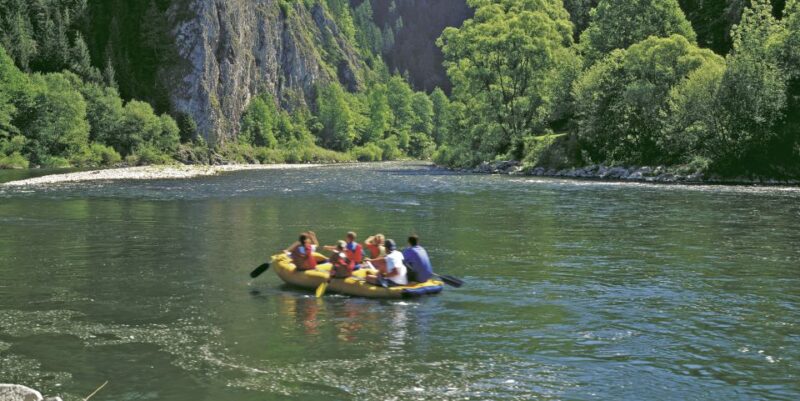 From Krakow: Dunajec River Gorge Wooden Raft River Cruise - Getting There