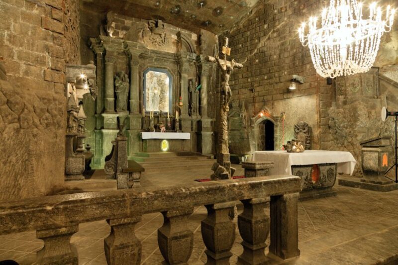 From Krakow: Wieliczka Salt Mine Tour With Guide - Highlights of the Tour