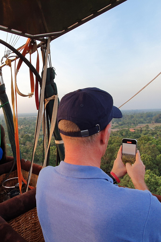 From Krong Siem Reap: Angkor Hot Air Balloon Ride W/ Pickup - Balloon Ride Details