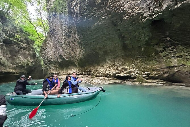 From Kutaisi: Canyons and Caves Tour With Transfer to Tbilisi - Meeting Point and End Point