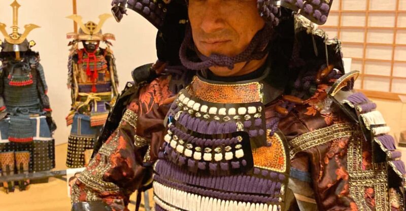 From Kyoto/Osaka/Kobe: Samurai Armor Dressing in a Castle - Inclusions