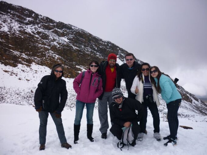 From: La Paz: Chacaltaya Mountain and Moon Valley Day Tour - Itinerary