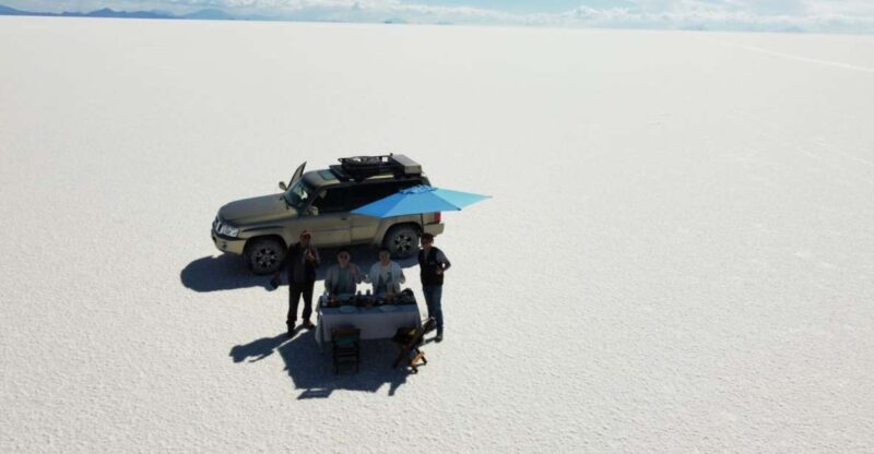From La Paz: Uyuni Salt Flats & Tunupa Volcano by Bus. - Included in the Tour