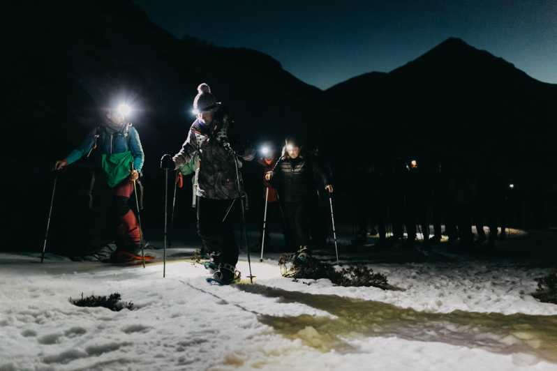 From La Raya: Night Snowshoe Tour in Asturias - Tour Itinerary