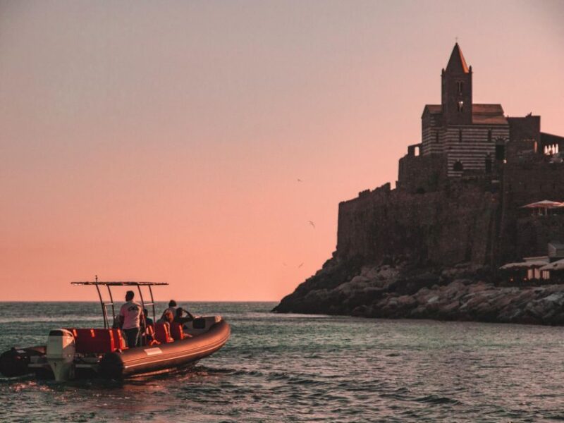 From La Spezia: Porto Venere and 3 Islands Sunset Boat Tour - Boat and Captain