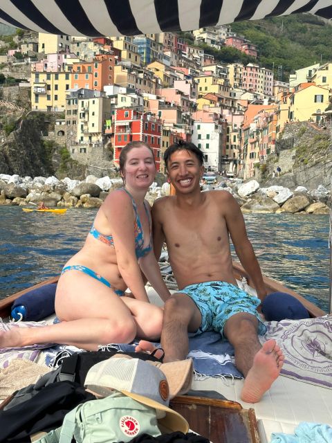 From La Spezia to Portovenere and the 5 Terre on the Pink Boat! - Captain and Boat Details