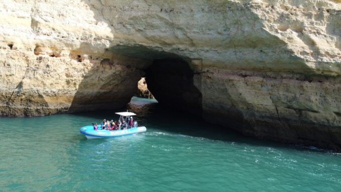 From Lagos: Benagil Sea Caves Speedboat Tour - Adventure With Live Tour Guide