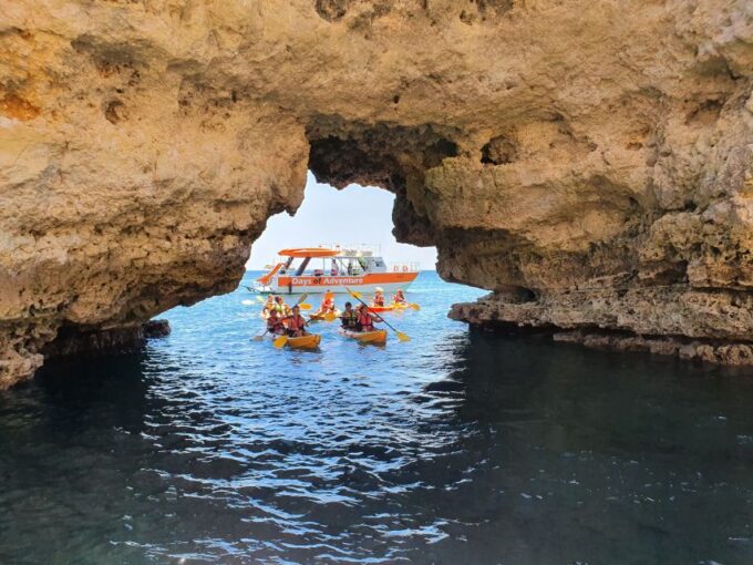 From Lagos Marina: Ponta Da Piedade Kayak Tour - Safety and Transportation