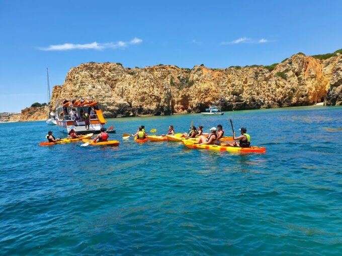 From Lagos Marina: Ponta Da Piedade Kayak Tour - Kayaking in Algarves Grottoes