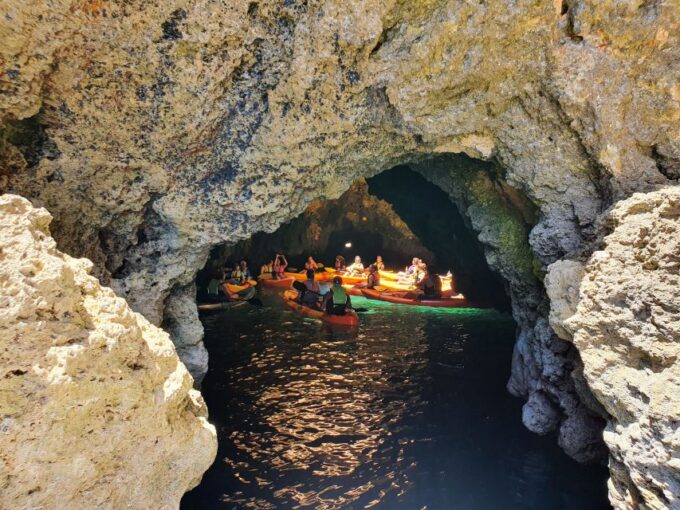 From Lagos Marina: Ponta Da Piedade Kayak Tour - Safety and Transportation