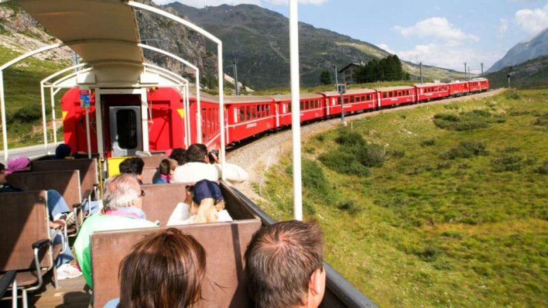 From Lake Como: Bernina Red Train Tour to St. Moritz - Duration and Flexibility