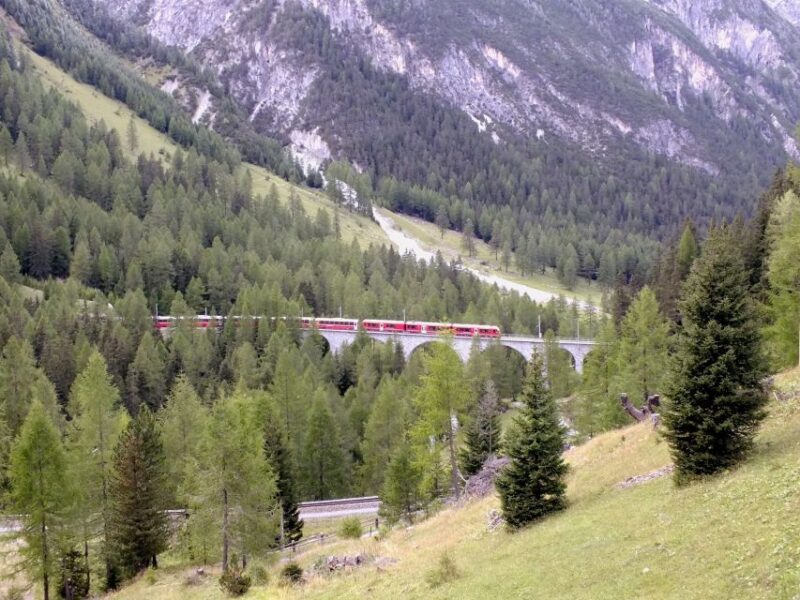 From Lake Como: Bernina Red Train Tour to St. Moritz - Exploring St. Moritz and Surroundings