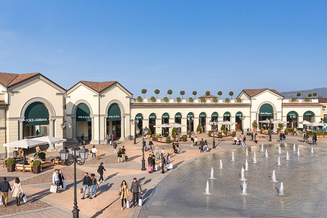 From Lake Como or Milan: Serravalle VIP Shopping and Wine Tasting - Discounts on Selected Items