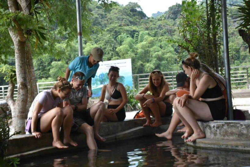 From Lan Ha Bay: Navy Peak, Viet Hai Village, and Monkey … - Cai Beo Fish Farm Experience