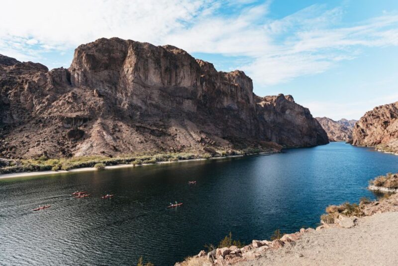 From Las Vegas: Emerald Cave Guided Kayaking Tour - Itinerary and Transportation