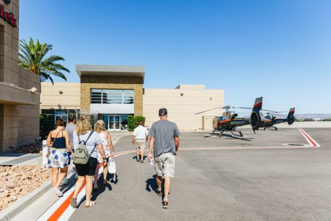 From Las Vegas: Grand Canyon Helicopter Tour With Champagne - Pickup and Transportation