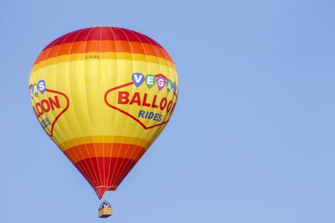 From Las Vegas: Mojave Desert Sunrise Hot Air Balloon Ride - Balloon Ride Highlights