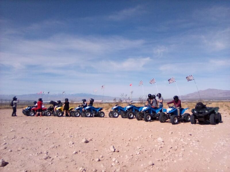 From Las Vegas: Nellis Dunes ATV Tour With Shuttle Transfer - Transportation and Accessibility