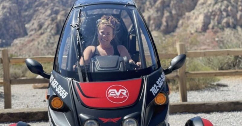 From Las Vegas: Red Rock Electric Car Self Drive Adventure - Vehicle Features