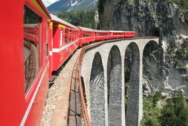 From Lecco Railway Station: Bernina Train Ticket - Ticket Inclusions