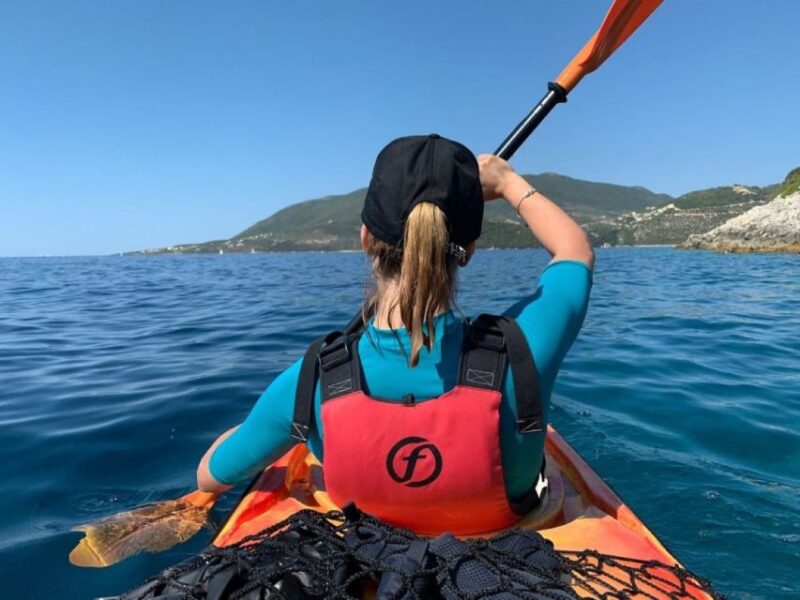 From Lefkada: Half-Day Kayak Tour to Meganisi Island - Swim and Snorkel Experience
