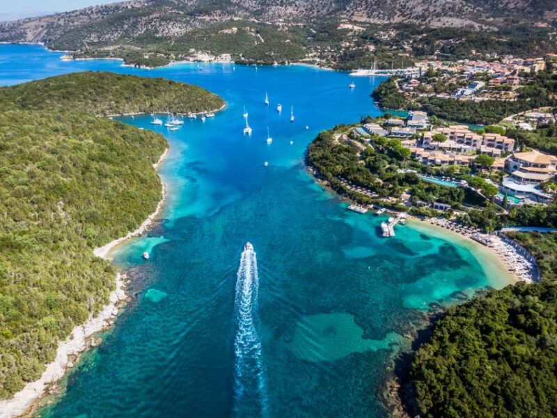 From Lefkimmi: Blue Lagoon and Syvota Village Cruise - Pickup Locations