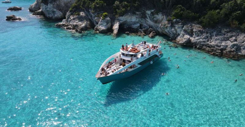 From Lefkimmi: Paxos, Antipaxos & Blue Caves Speedboat Tour - Itinerary Highlights