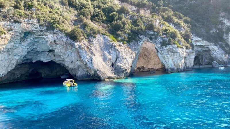From Lefkimmi: Paxos, Antipaxos & Blue Caves Speedboat Tour - Pricing and Duration