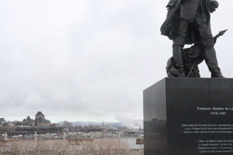 From Levis: Old Quebec Guided Walking Tour - Itinerary and Stops