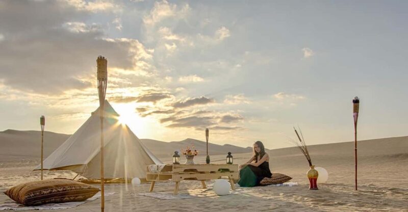 From Lima: Ballestas Islands, Adventure in Ica and Glamping - Day 1: Paracas and Huacachina