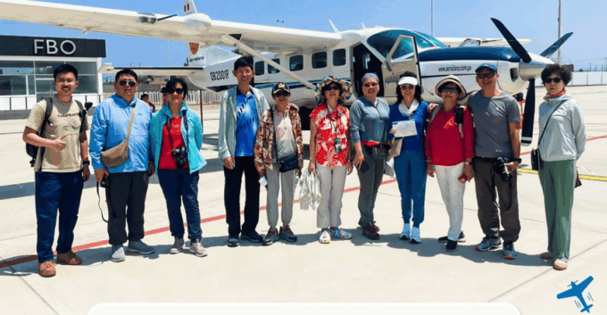 From Lima: Ballestas Islands and Nazca Lines Flyover 1 Day - Nazca Lines Aerial Observation