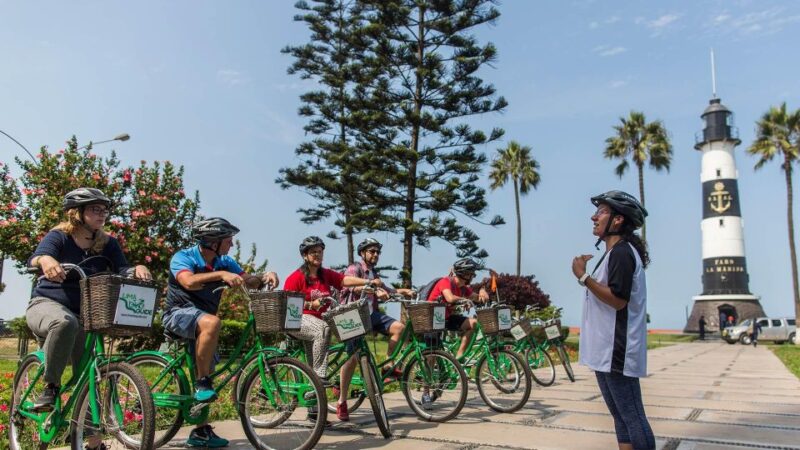 From Lima || Miraflores and Barranco Bike Tour || - Included Services
