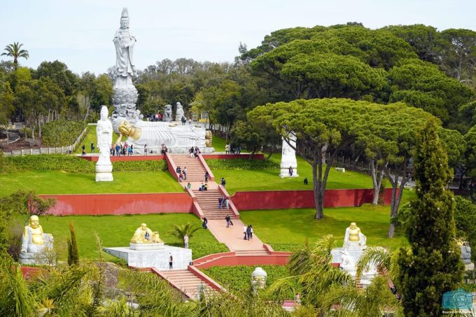 From Lisbon: Budha Eden, Obidos & Nazaré Private Day Trip - Relaxing in Budha Eden