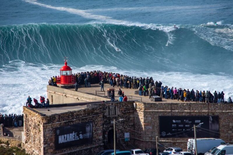 From Lisbon: Nazaré and Óbidos Private Tour in a Premium Car - Nazaré: Surfing Mecca