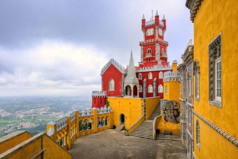 From Lisbon: Pena Palace, Moorish Castle & Cabo Da Roca Tour - Itinerary Details