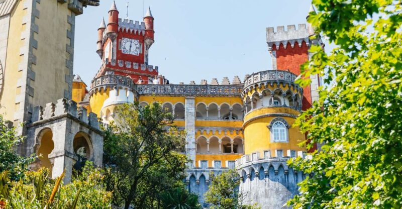 From Lisbon: Sintra, Cabo Da Roca and Cascais Full-Day Tour - Pena Palace Visit