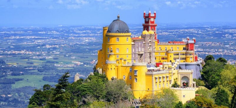 From Lisbon: Sintra, Pena Palace, Regaleira, Guided Day Tour - Pena Palace