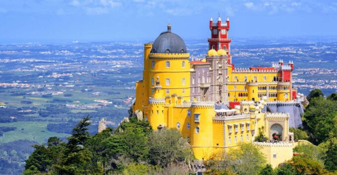 From Lisbon: Sintra, Pena Palace, Regaleira, Guided Day Tour - Monserrate Palace