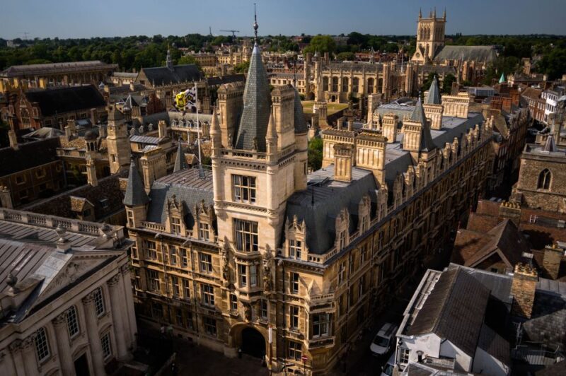 From London: Full-Day Tour to Oxford and Cambridge - Cambridge Tower Climb
