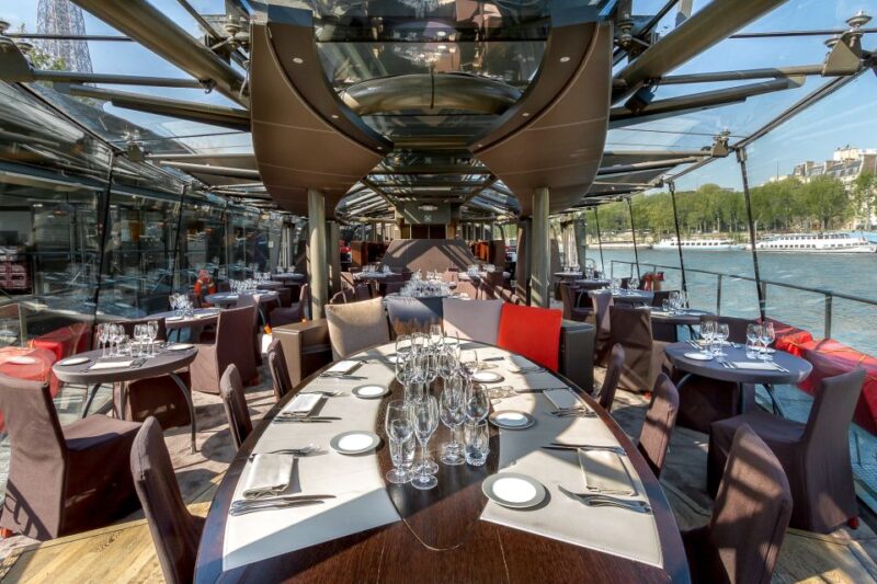 From London: Paris Tour With Sightseeing Bus & Lunch Cruise - Lunch Cruise on Seine