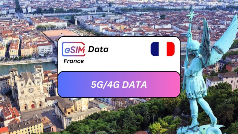 From Lyon: France Esim Roaming Data Plan for Travelers - Data Plan Options